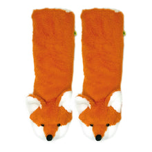 Load image into Gallery viewer, Fox Sakes | Women's Fluffy House Gripper Slipper Socks