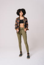 Load image into Gallery viewer, Sherpa Unisex Jacket-Multi Plaid