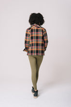 Load image into Gallery viewer, Sherpa Unisex Jacket-Multi Plaid