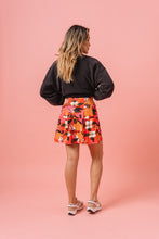 Load image into Gallery viewer, Floral Orange All-in Skort