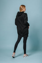 Load image into Gallery viewer, SWEATSHIRT DRESS - Black