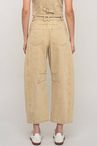 Time will Tell Barrel Jeans