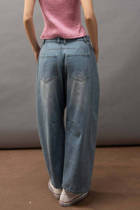 Time will Tell Barrel Jeans