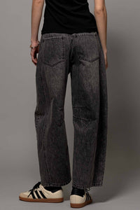 Time will Tell Barrel Jeans