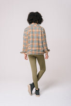 Load image into Gallery viewer, Sherpa Unisex Jacket- Wool Plaid
