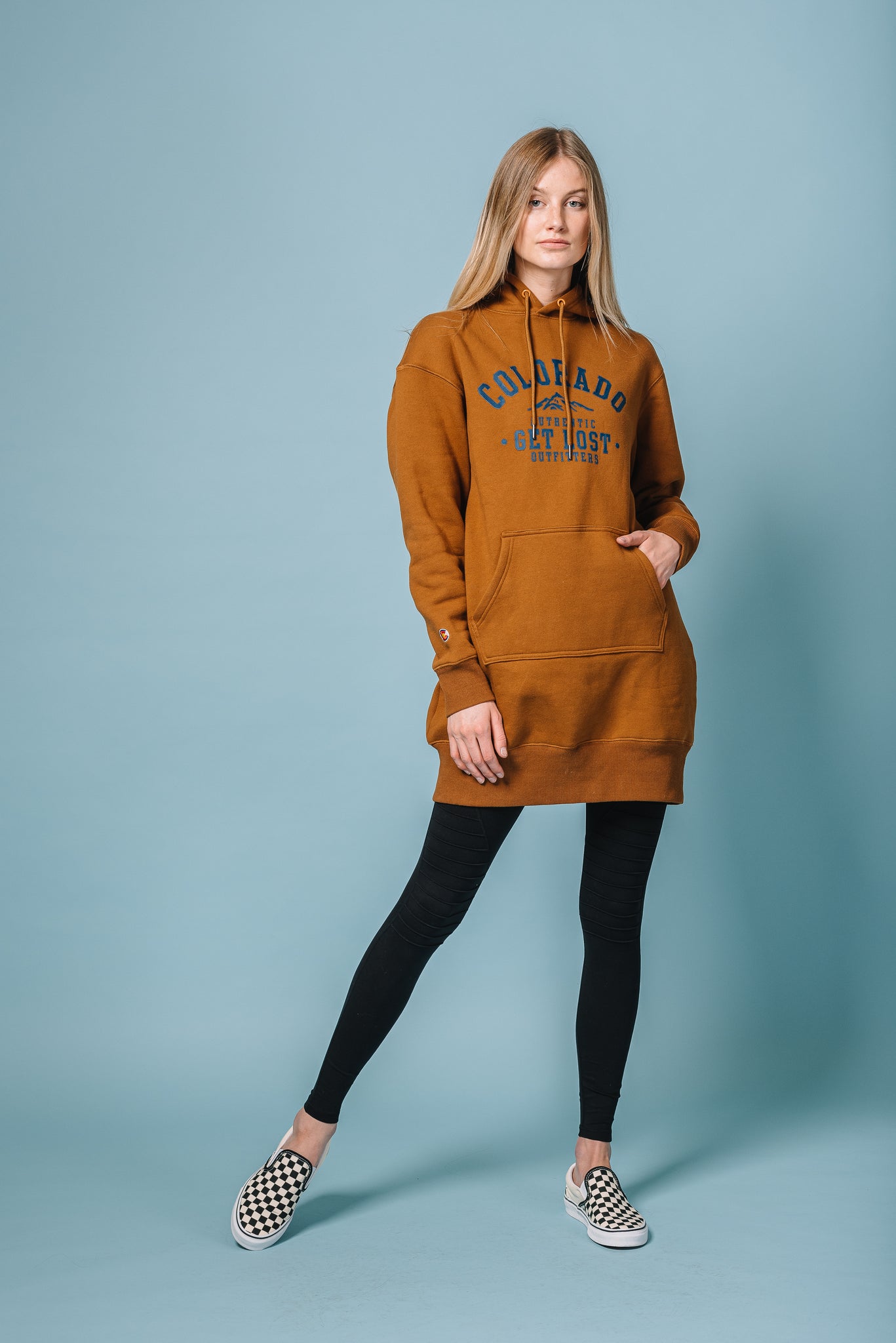 SWEATSHIRT DRESS TAWNY – Authentic GET LOST Outfitters